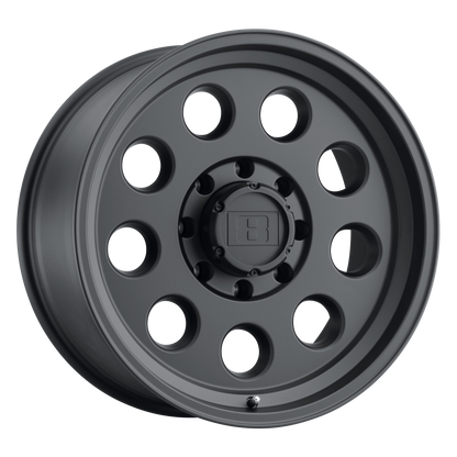 Level 8 HAULER 16X8.5 -25 6X139.7/6X5.5 MATTE BLACK