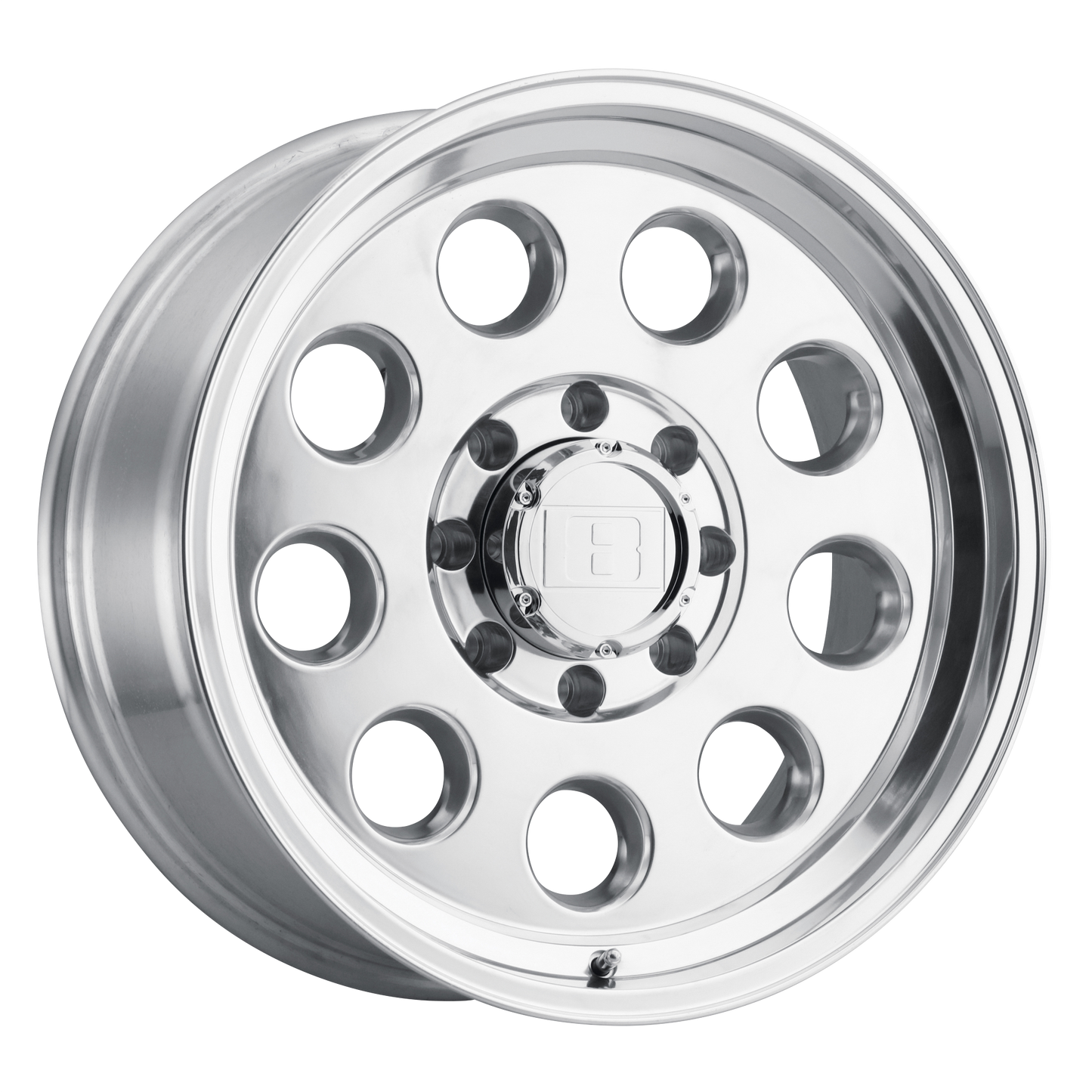 Level 8 HAULER 17X8.5 -6 8X165.1/8X6.5 POLISHED