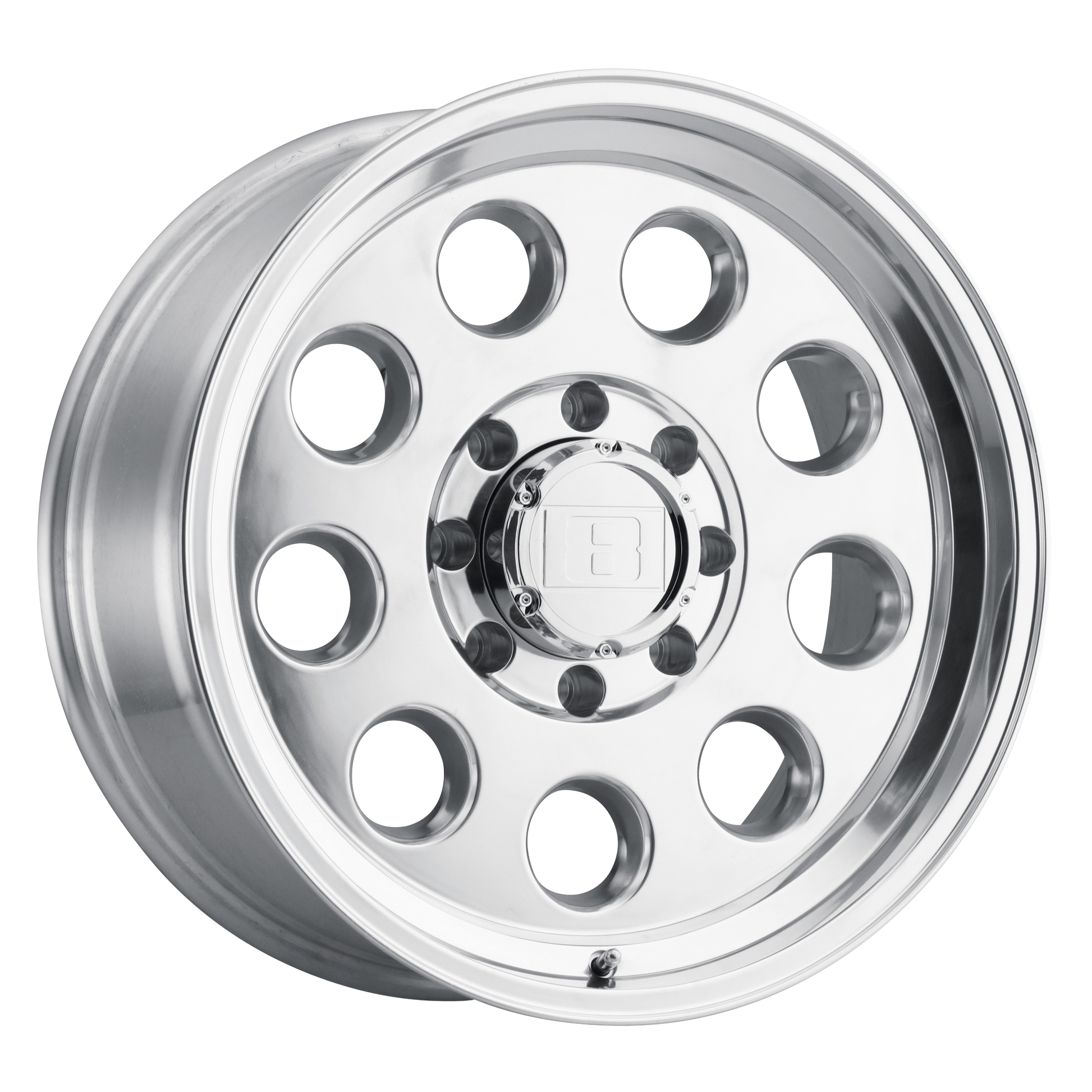 Level 8 HAULER 17X8.5 -6 8X165.1/8X6.5 POLISHED