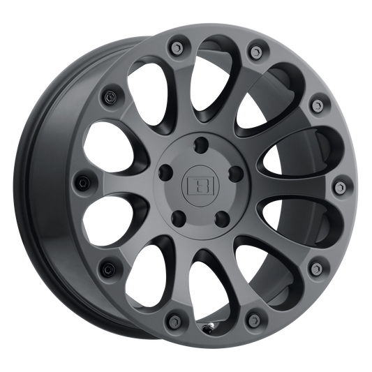 Level 8 IMPACT 20X9 9 6X120/6X120 MATTE BLACK