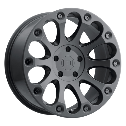 Level 8 IMPACT 16X8.5 12 6X132/6X132 MATTE BLACK