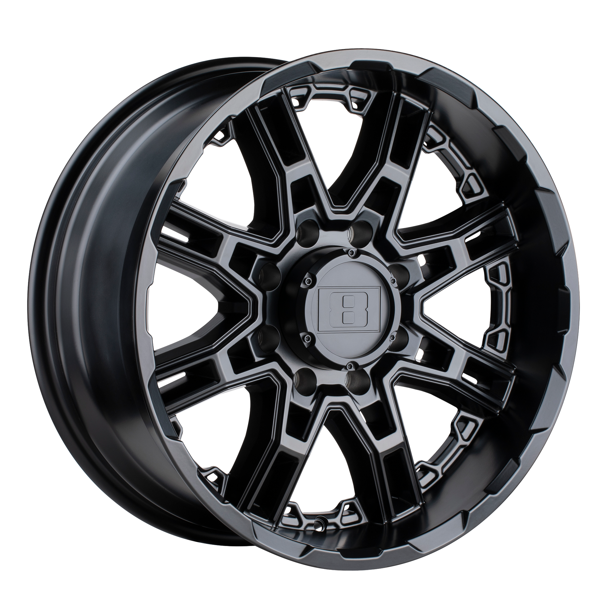 Level 8 SLINGSHOT 22X10 0 5X150/5X150 MATTE BLACK