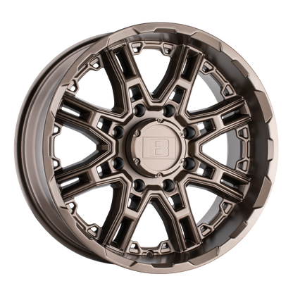Level 8 SLINGSHOT 17X8.5 10 6X120 MATTE BRONZE