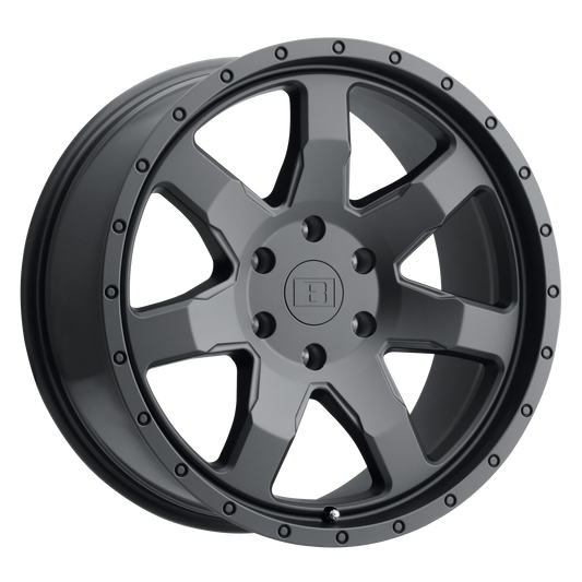 Level 8 SLAM 20X9 9 6X139.7/6X5.5 MATTE BLACK