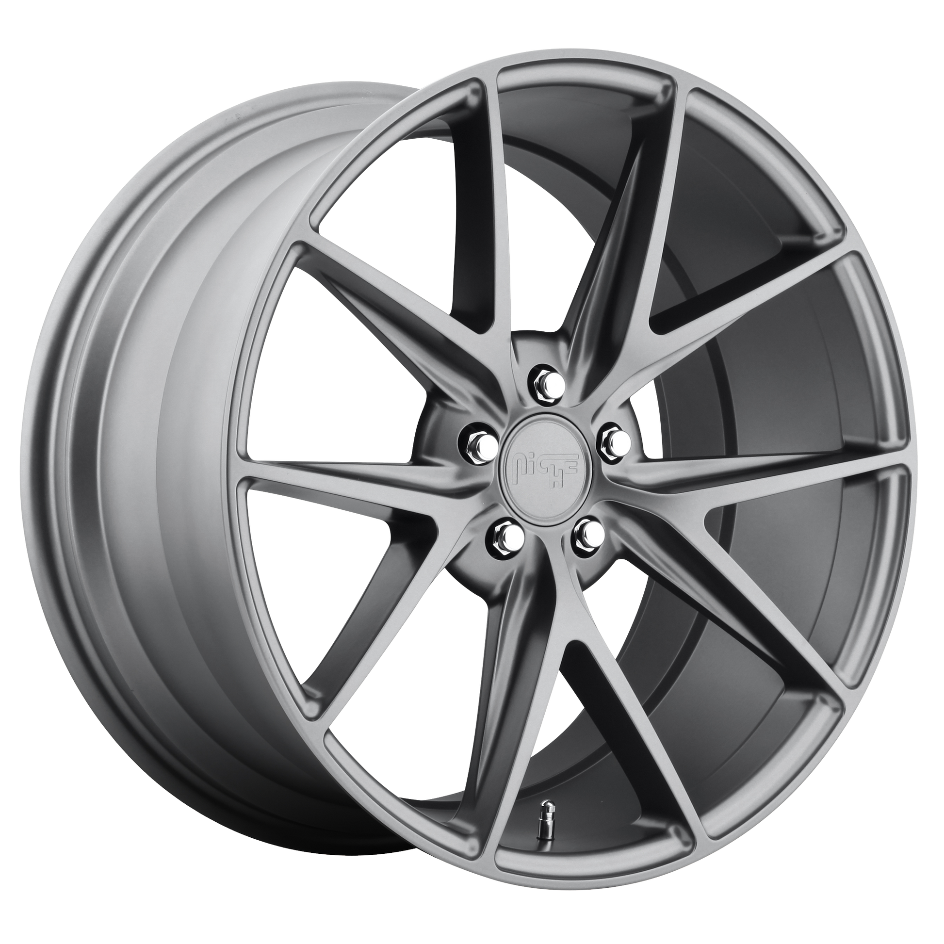 Niche 1PC M116 MISANO 18x8 40 5x108/5x4.25 MATTE GUN METAL