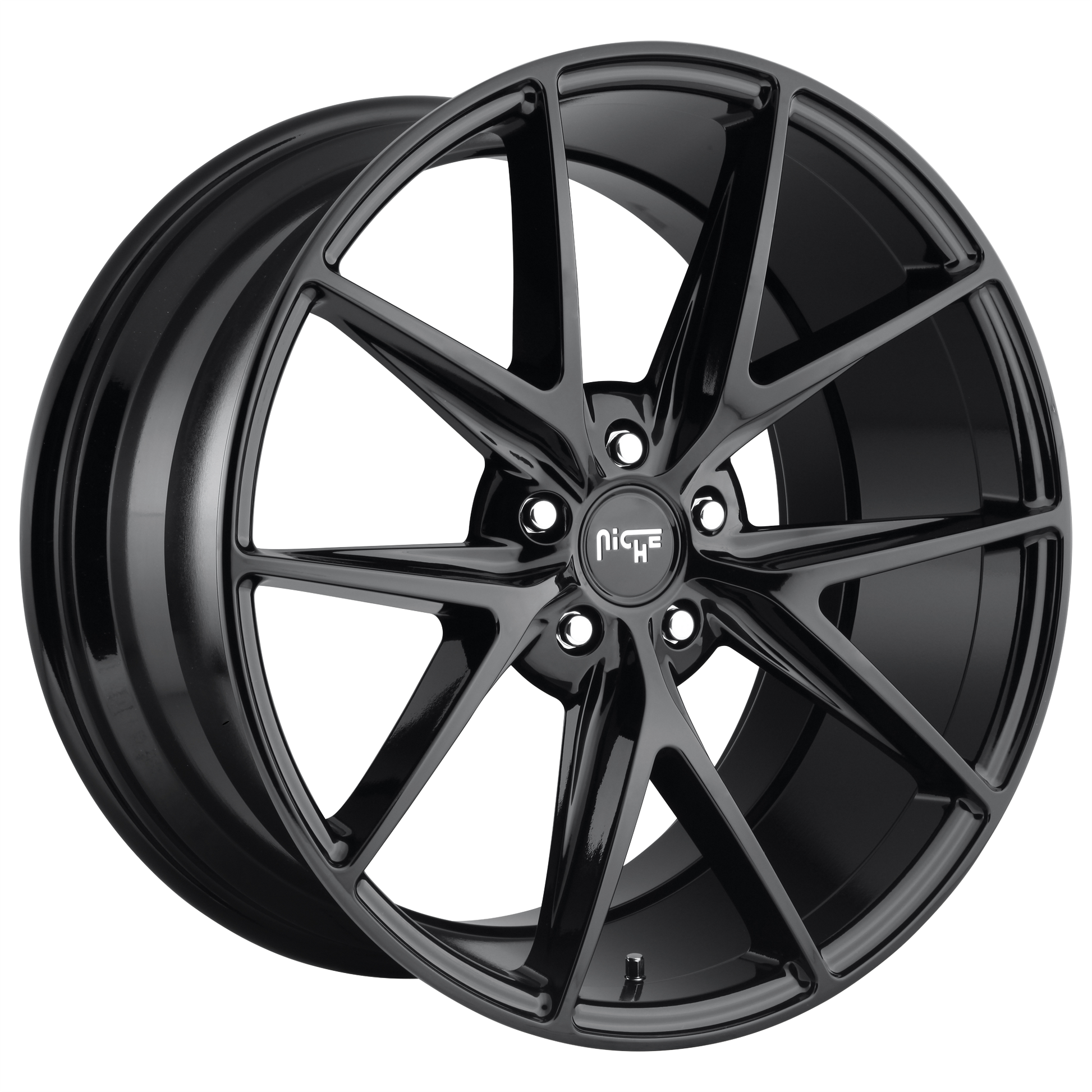 Niche 1PC M119 MISANO 20x9 35 5x114.3/5x4.5 GLOSS BLACK