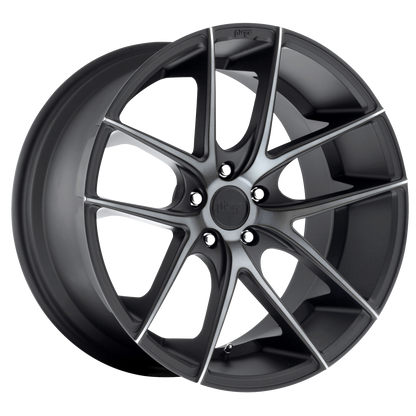 Niche 1PC M130 TARGA 20X10.5 40 5X130 MATTE BLACK DOUBLE DARK TINT