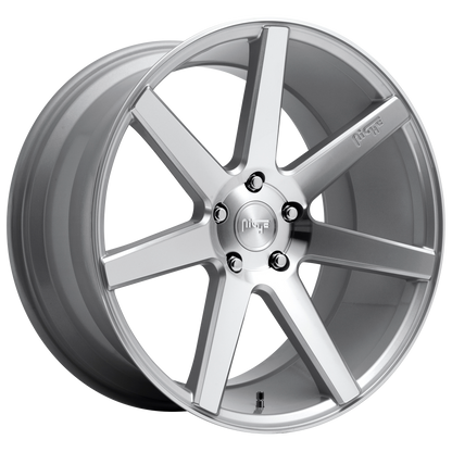 Niche 1PC M179 VERONA 20X10.5 27 5X112 GLOSS SILVER MACHINED