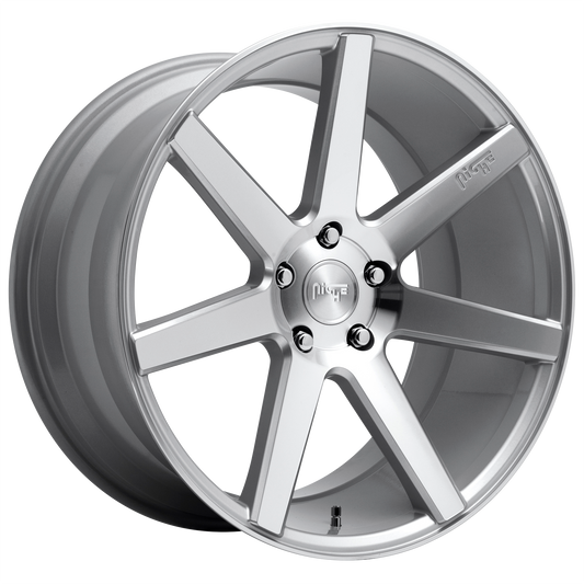 Niche 1PC M179 VERONA 20x9 35 5x114.3/5x4.5 GLOSS SILVER MACHINED