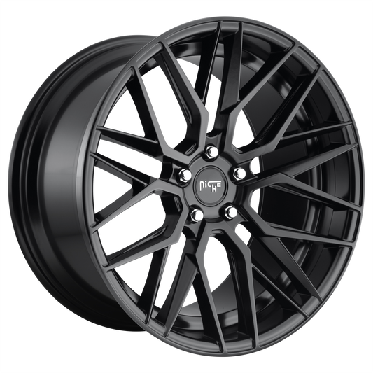 Niche 1PC M190 GAMMA 19x9.5 35 5x114.3/5x4.5 MATTE BLACK