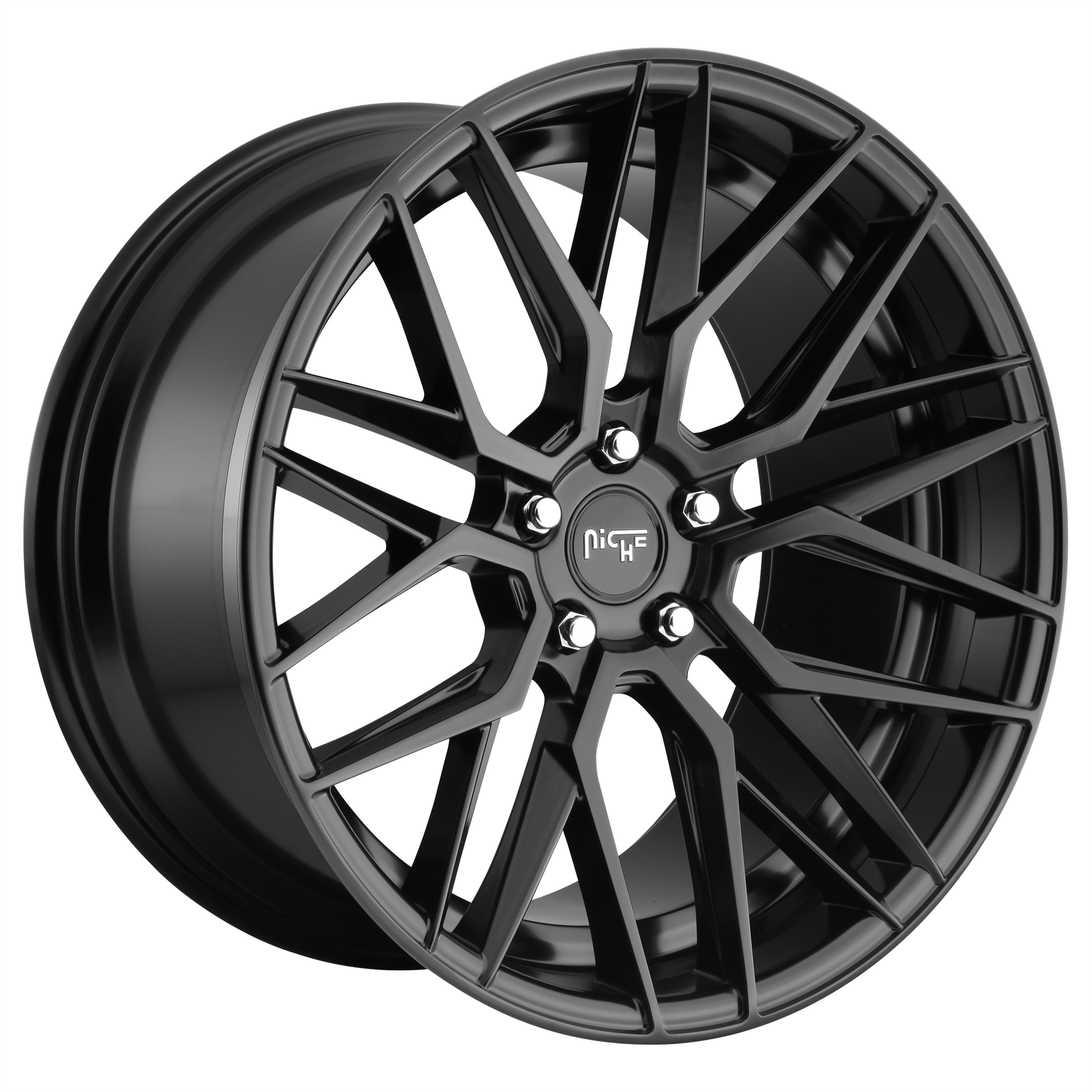 Niche 1PC M190 GAMMA 20x10.5 40 5x114.3/5x4.5 MATTE BLACK
