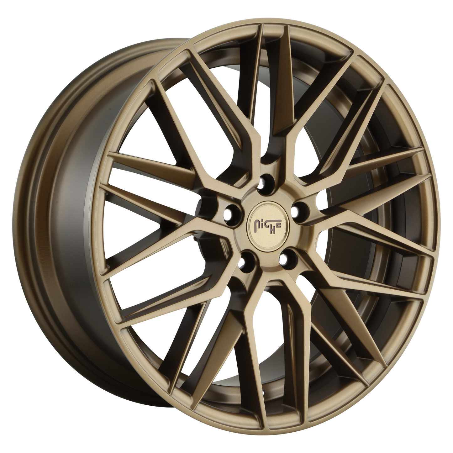 Niche 1PC M191 GAMMA 20X10.5 27 5X112 MATTE BRONZE
