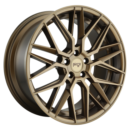 Niche 1PC M191 GAMMA 20X10.5 27 5X112 MATTE BRONZE