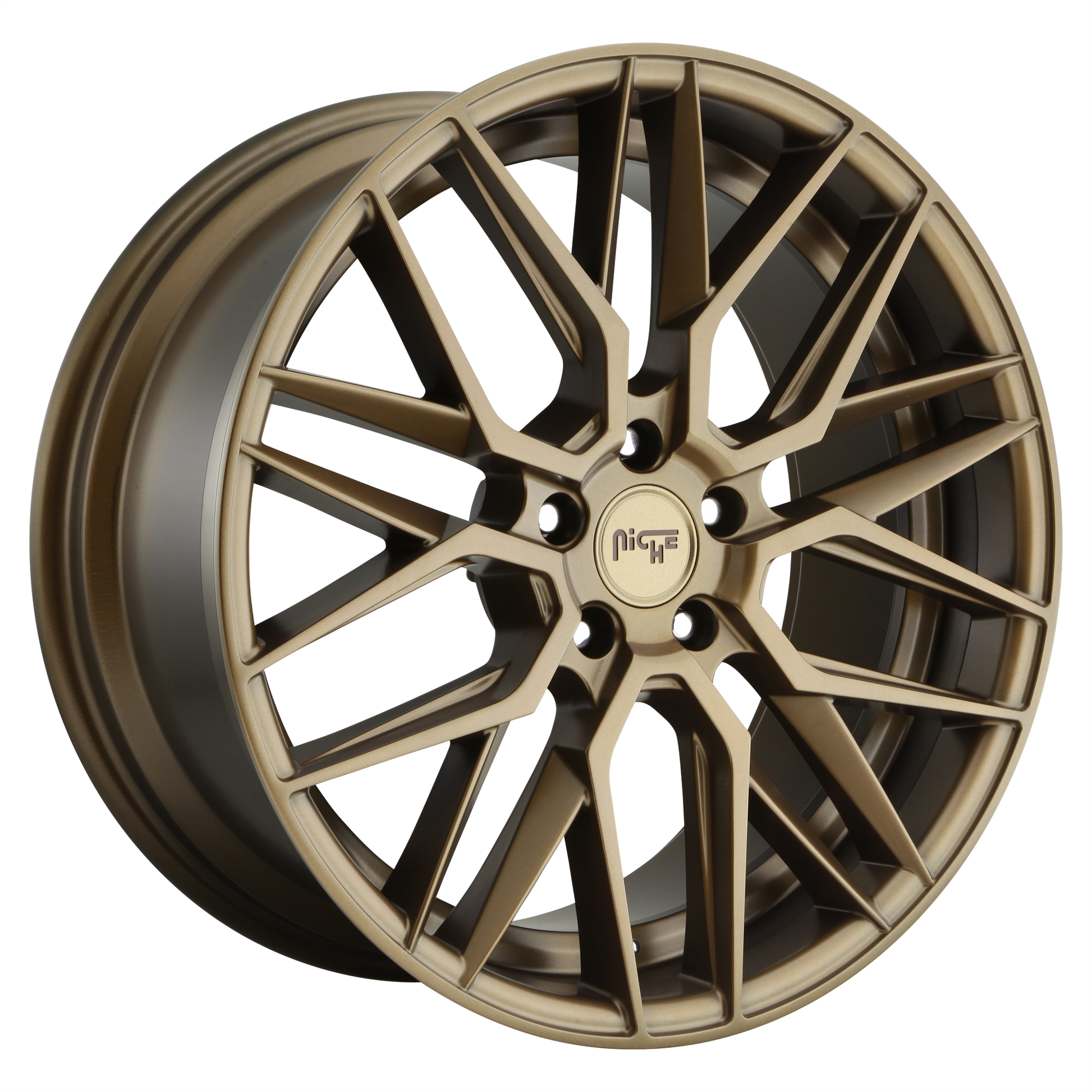 Niche 1PC M191 GAMMA 19x8.5 35 5X120/5X4.72 MATTE BRONZE