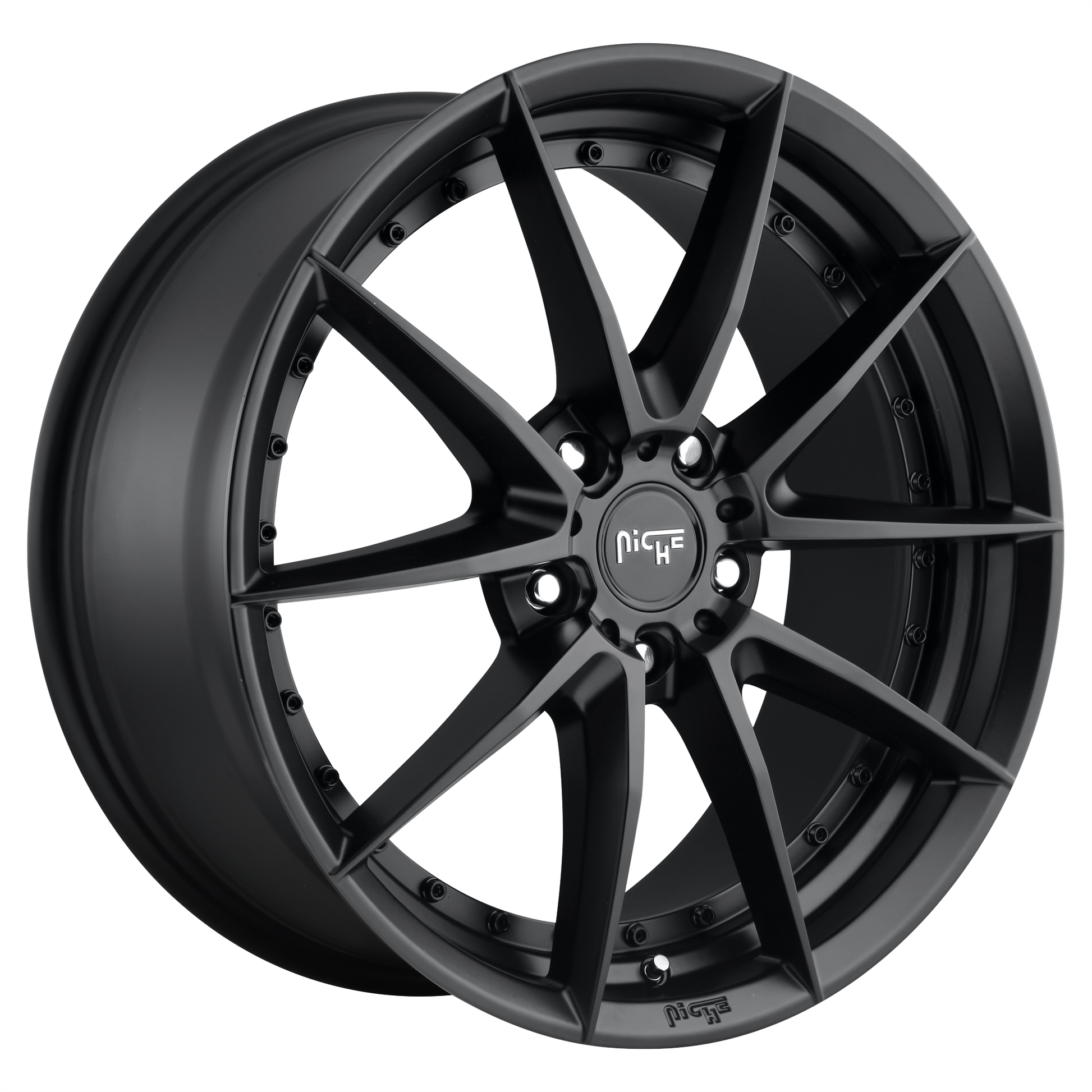 Niche 1PC M196 SECTOR 19x8.5 42 5x112/5x112 MATTE BLACK