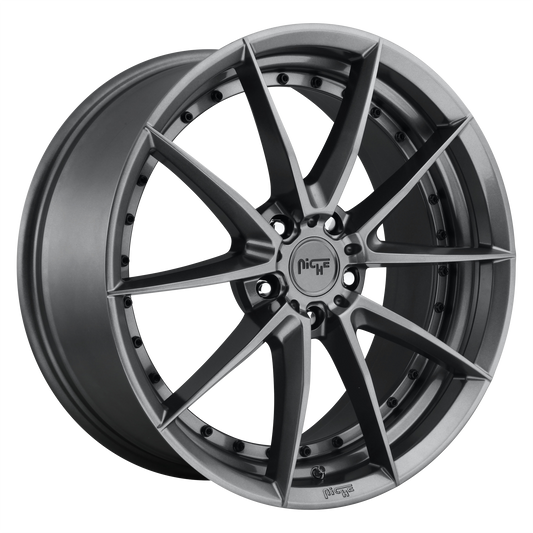 Niche 1PC M197 SECTOR 19x9.5 40 5X120/5X4.72 GLOSS ANTHRACITE