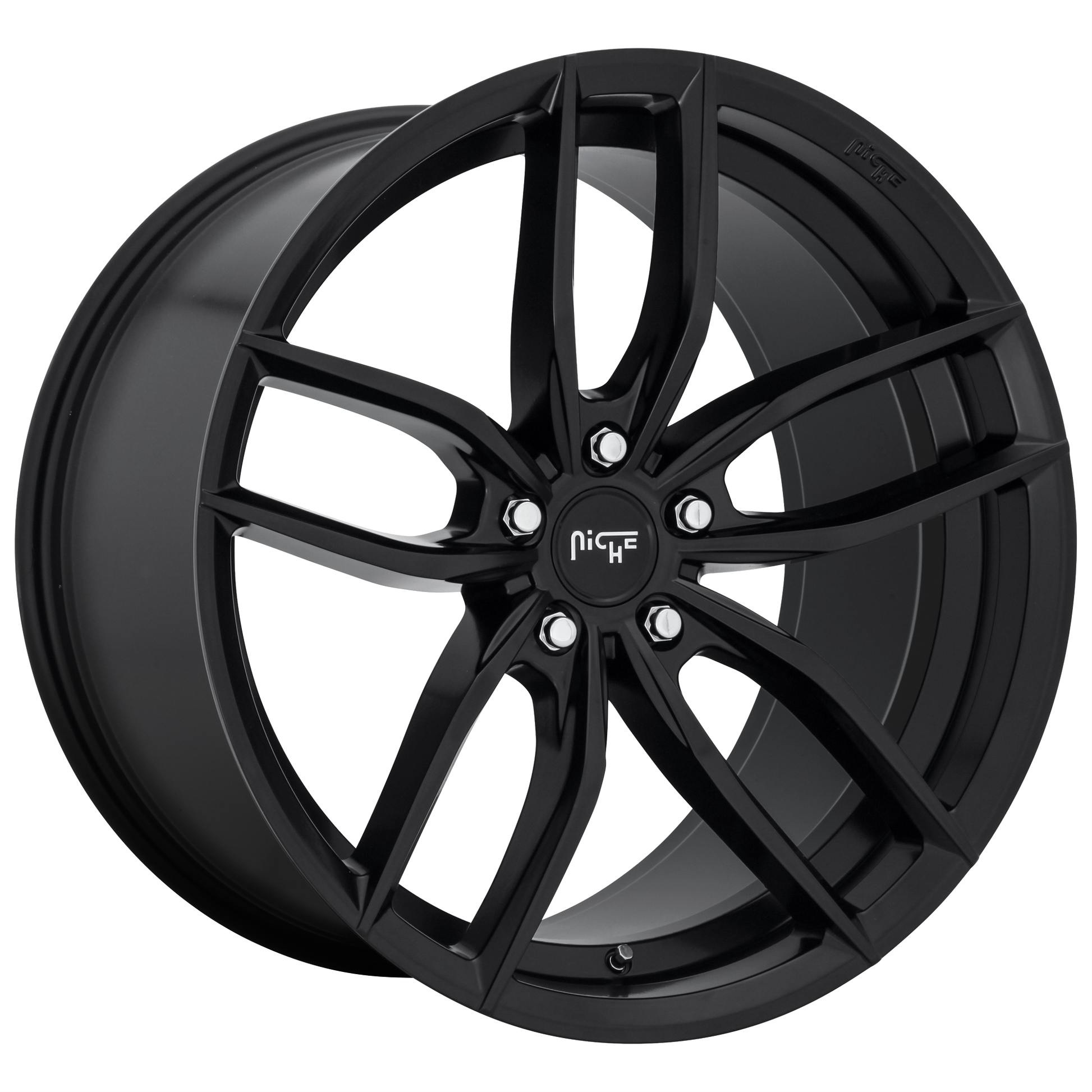 Niche 1PC M203 VOSSO 20x9 25 5x114.3/5x4.5 MATTE BLACK