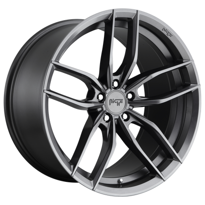 Niche 1PC M204 VOSSO 17X8 40 5X112 MATTE ANTHRACITE