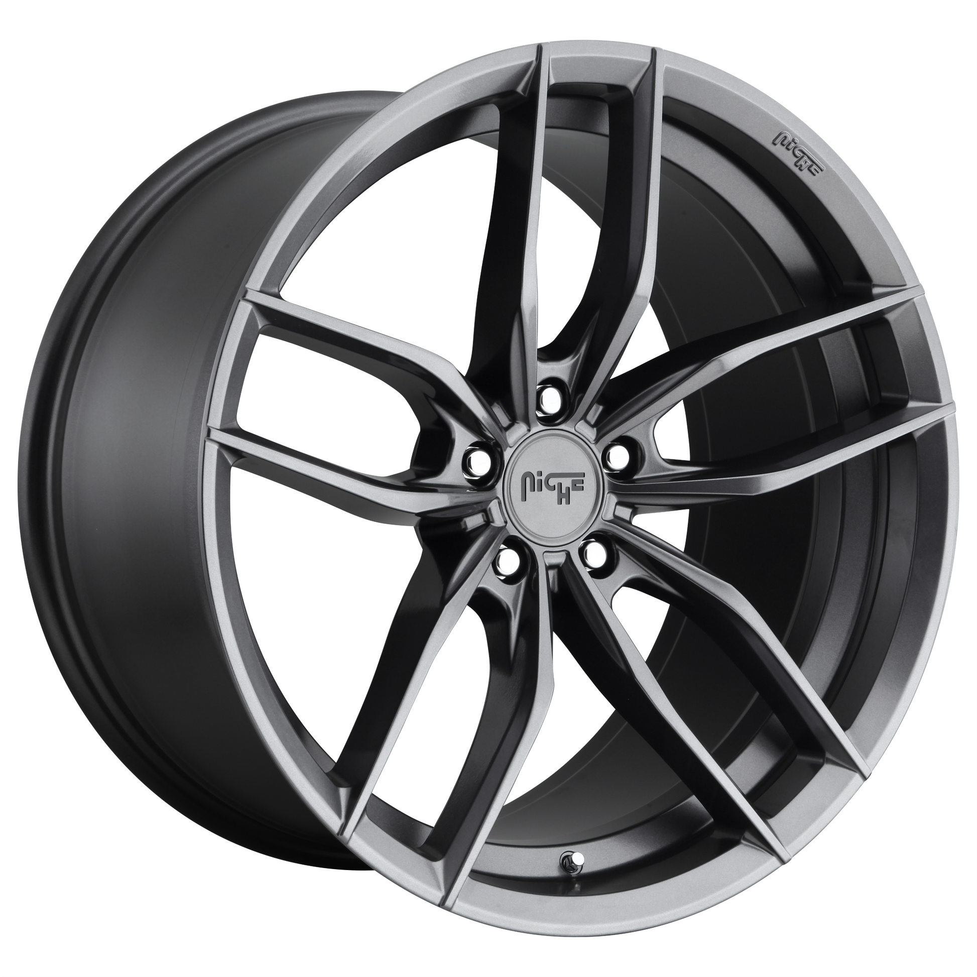Niche 1PC M204 VOSSO 20x11 45 5X120/5X4.72 MATTE ANTHRACITE