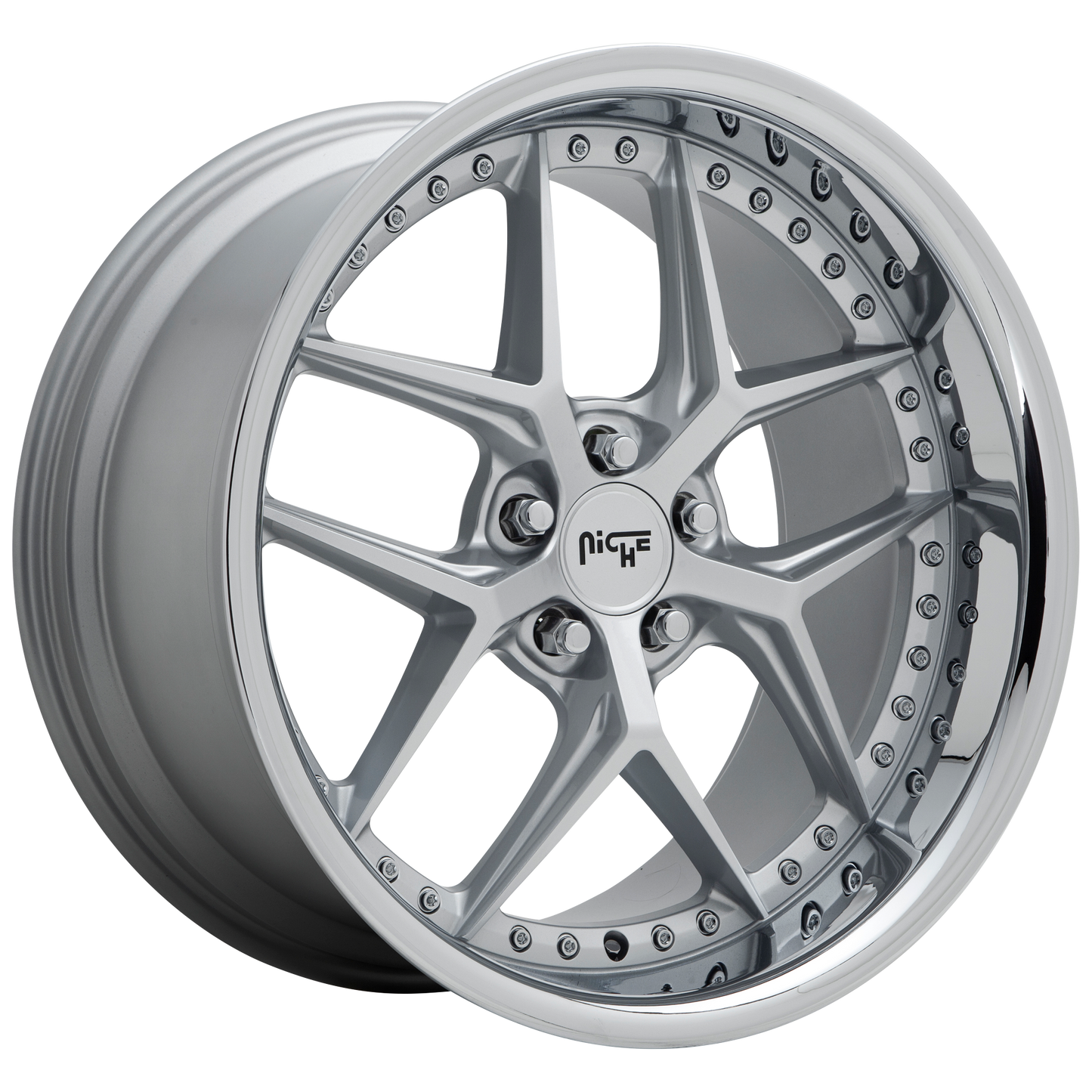 Niche 1PC M225 VICE 20x10.5 35 5X120/5X4.72 MATTE SILVER