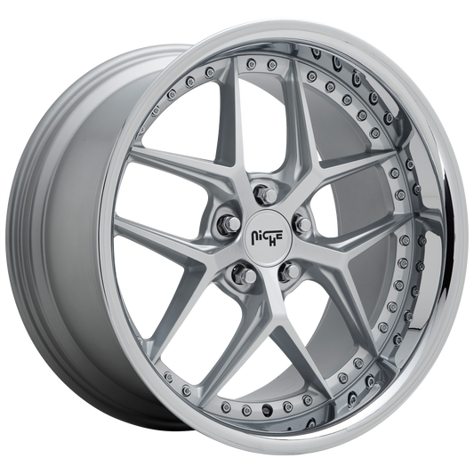 Niche 1PC M225 VICE 20x10.5 35 5X120/5X4.72 MATTE SILVER