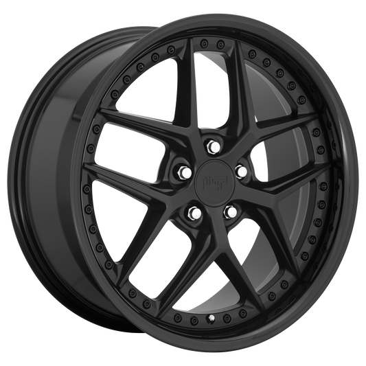 Niche 1PC M226 VICE 20x9 18 5x115/5x115 GLOSS BLACK MATTE BLACK