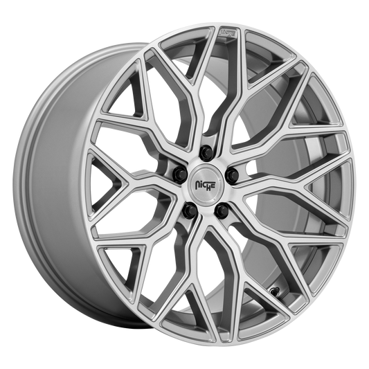 Niche 1PC M265 MAZZANTI 20X10.5 40 5X112 ANTHRACITE BRUSHED TINT CLEAR