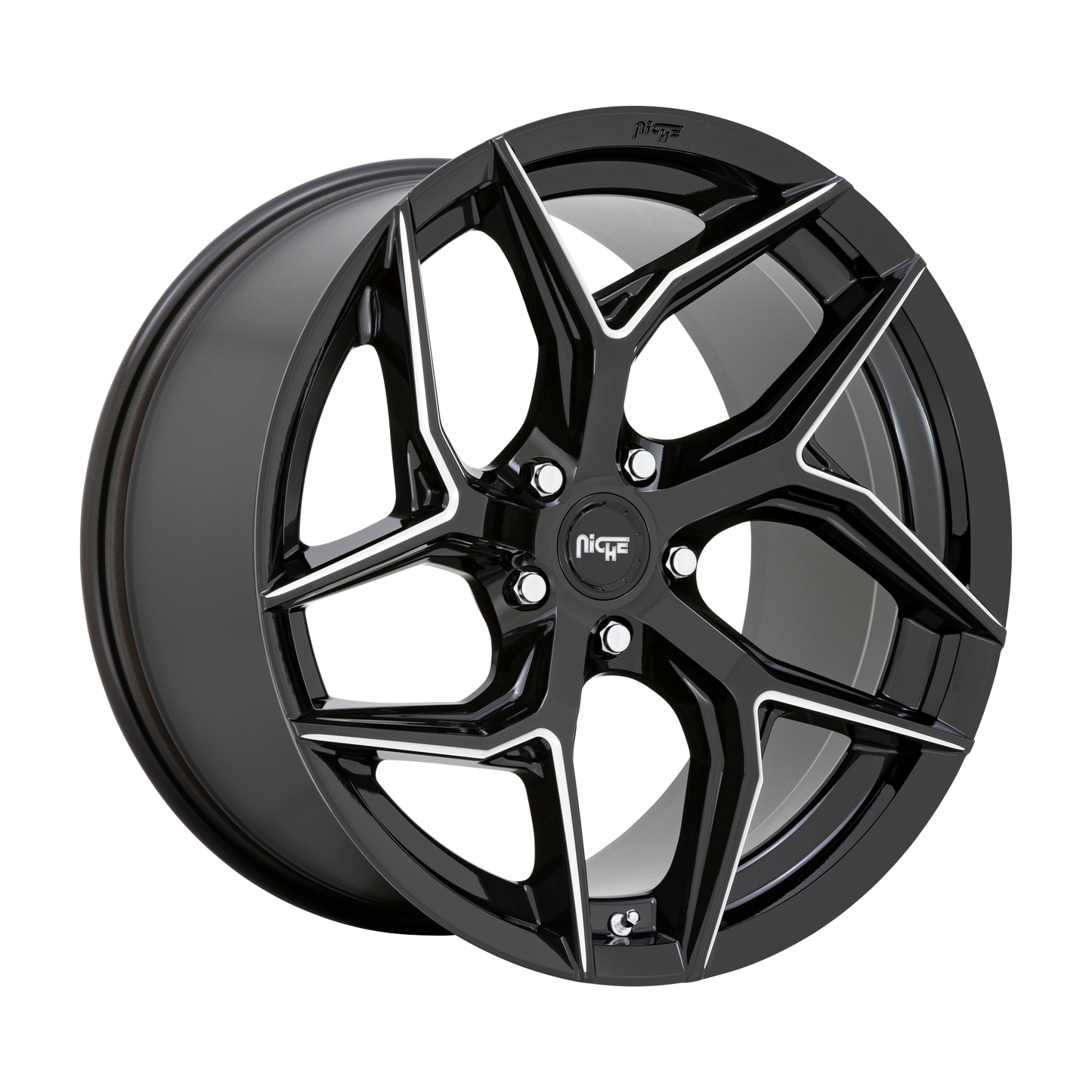 Niche 1PC M266 TORSION 20X10.5 40 5X112 GLOSS BLACK MILLED