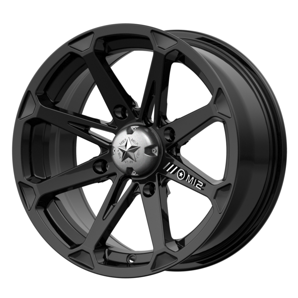 MSA Offroad Wheels M12 DIESEL 15x7 10 4x137/4x137 Gloss Black