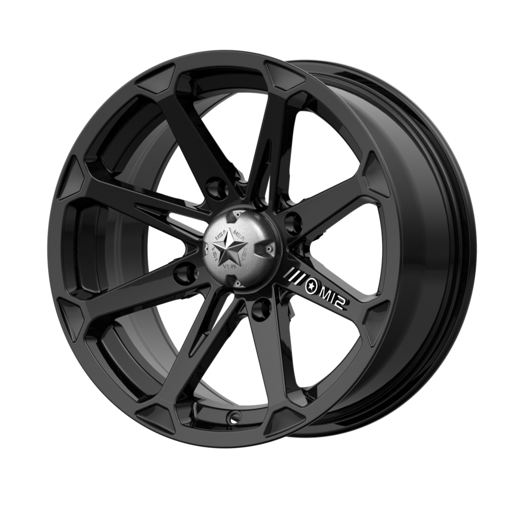 MSA Offroad Wheels M12 DIESEL 14x7 -47 4x156/4x156 Gloss Black