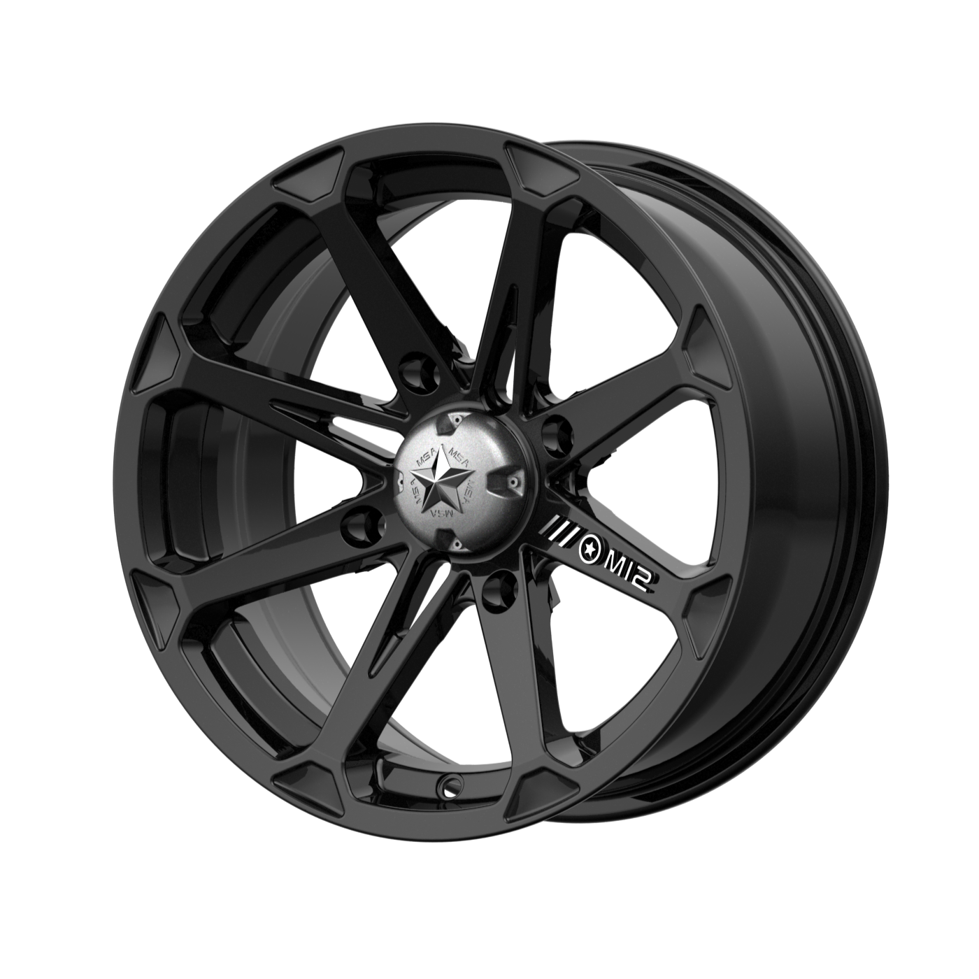 MSA Offroad Wheels M12 DIESEL 18x7 10 4x137/4x137 Gloss Black
