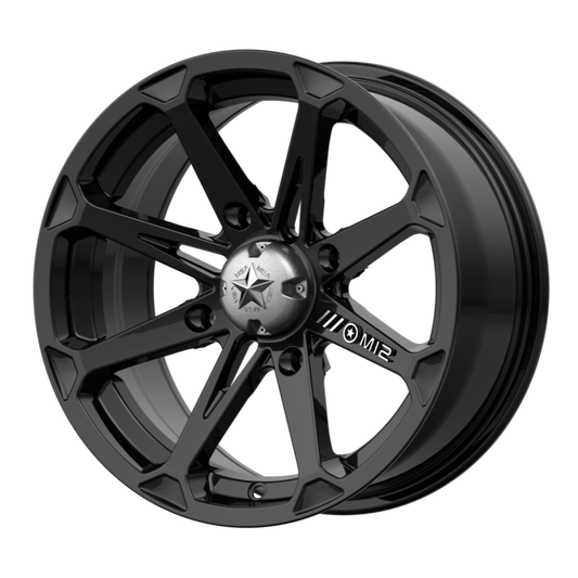 MSA Offroad Wheels M12 DIESEL 14x7 -47 4x110/4x110 Gloss Black