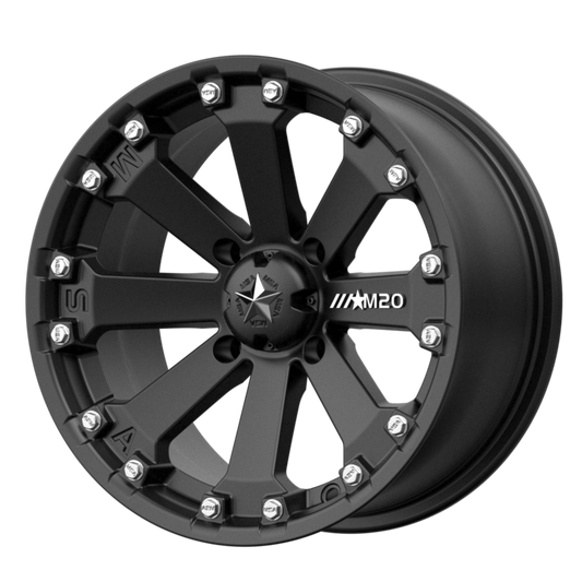 MSA Offroad Wheels M20 KORE 14x7 0 4x156/4x156 Satin Black