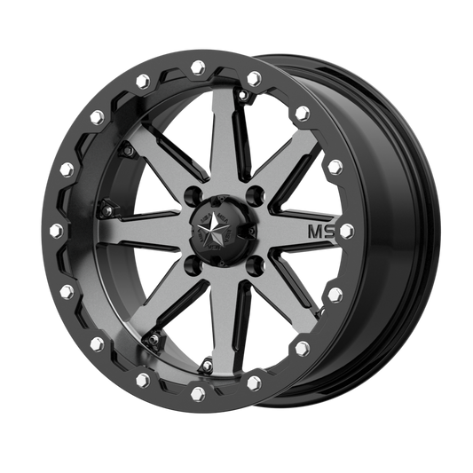 MSA Offroad Wheels M21 LOK 14x10 -10 4x110/4x110 Charcoal Tint