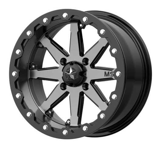 MSA Offroad Wheels M21 LOK 14x7 0 4x137/4x137 Charcoal Tint