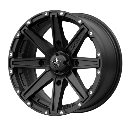 MSA Offroad Wheels M33 CLUTCH 14x7 10 4x110/4x110 Satin Black