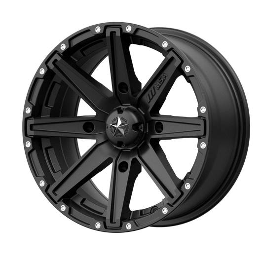 MSA Offroad Wheels M33 CLUTCH 14x7 -47 4x110/4x110 Satin Black