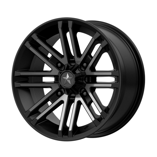 MSA Offroad Wheels M40 ROGUE 14x7 10 4x137/4x137 Satin Black Titanium Tint