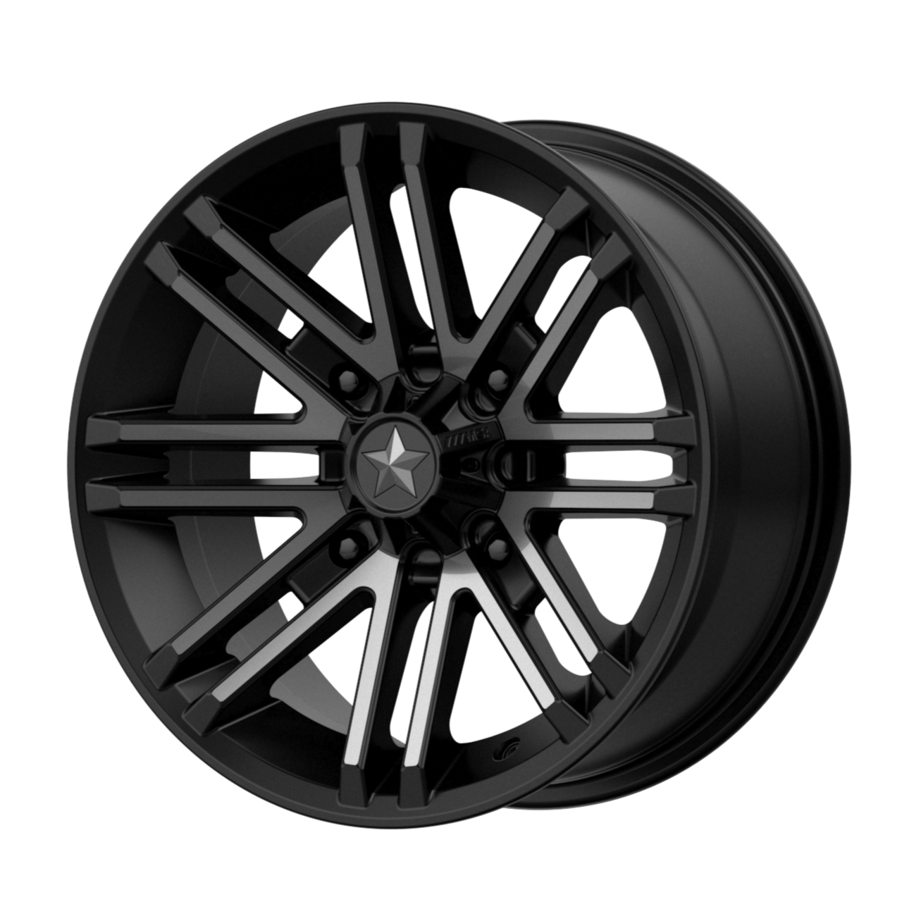 MSA Offroad Wheels M40 ROGUE 14x7 10 4x137/4x137 Satin Black Titanium Tint
