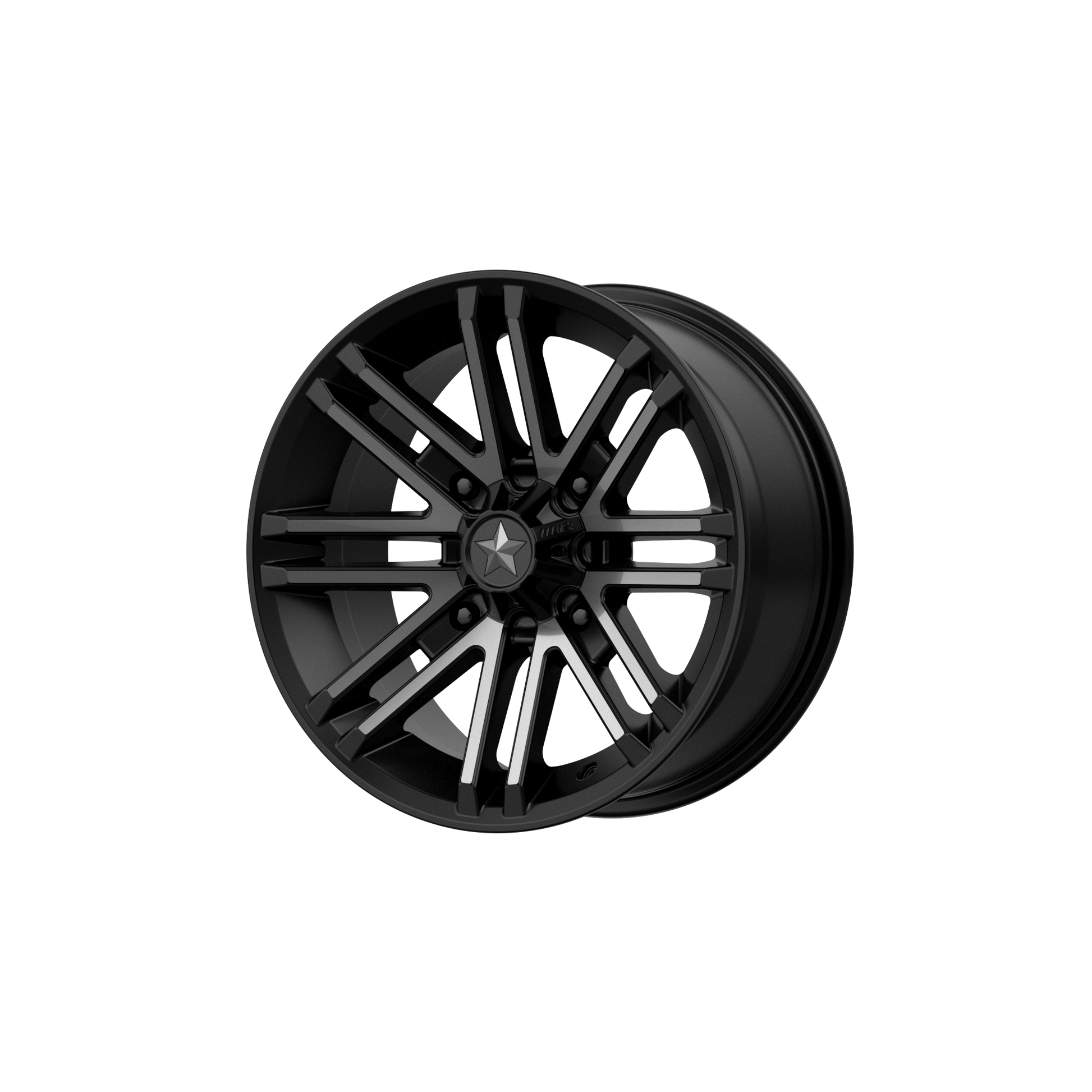 MSA Offroad Wheels M40 ROGUE 14x7 10 4x156/4x156 Satin Black Titanium Tint