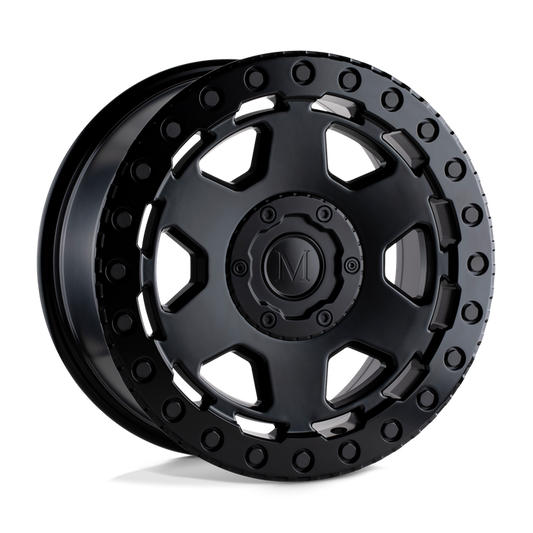 Mandrus FORSCHER 17X8 45 6X130/6X130 MATTE BLACK