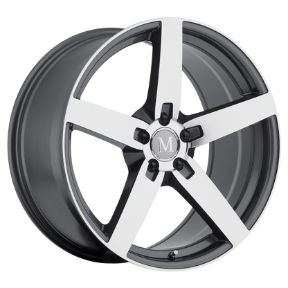 Mandrus ARROW 20X8.5 25 5X112/5X112 GUNMETAL W/ MIRROR CUT FACE