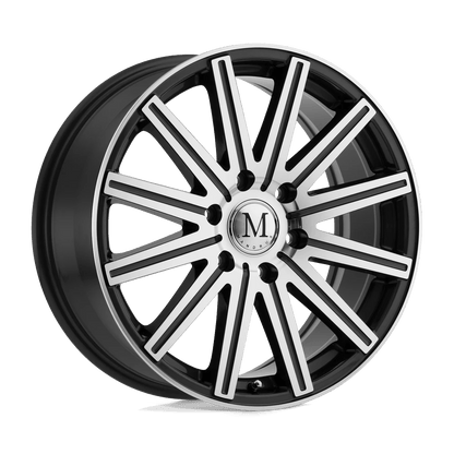 Mandrus STARK 18X8 52 6X130/6X130 GUNMETAL W/ MIRROR CUT FACE & LIP