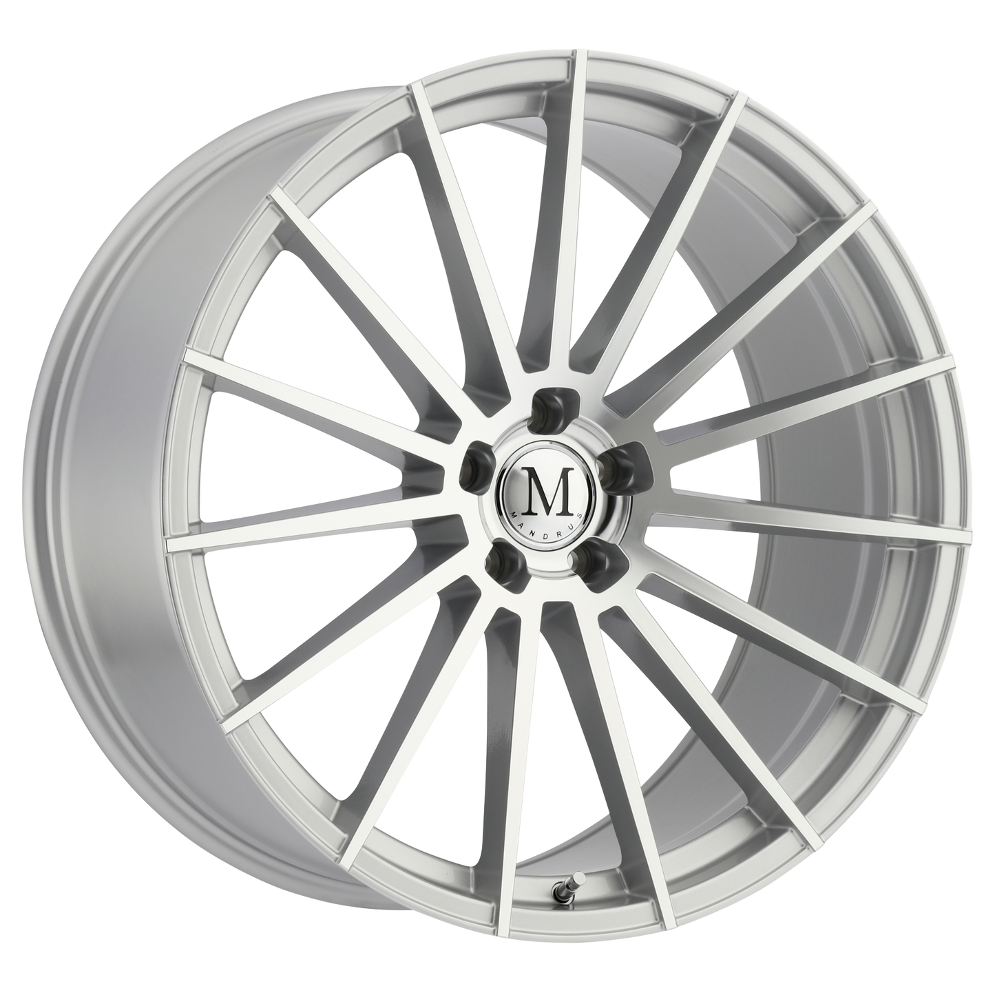 Mandrus STIRLING 22X11.5 32 5X112/5X112 SILVER W/ MIRROR CUT FACE