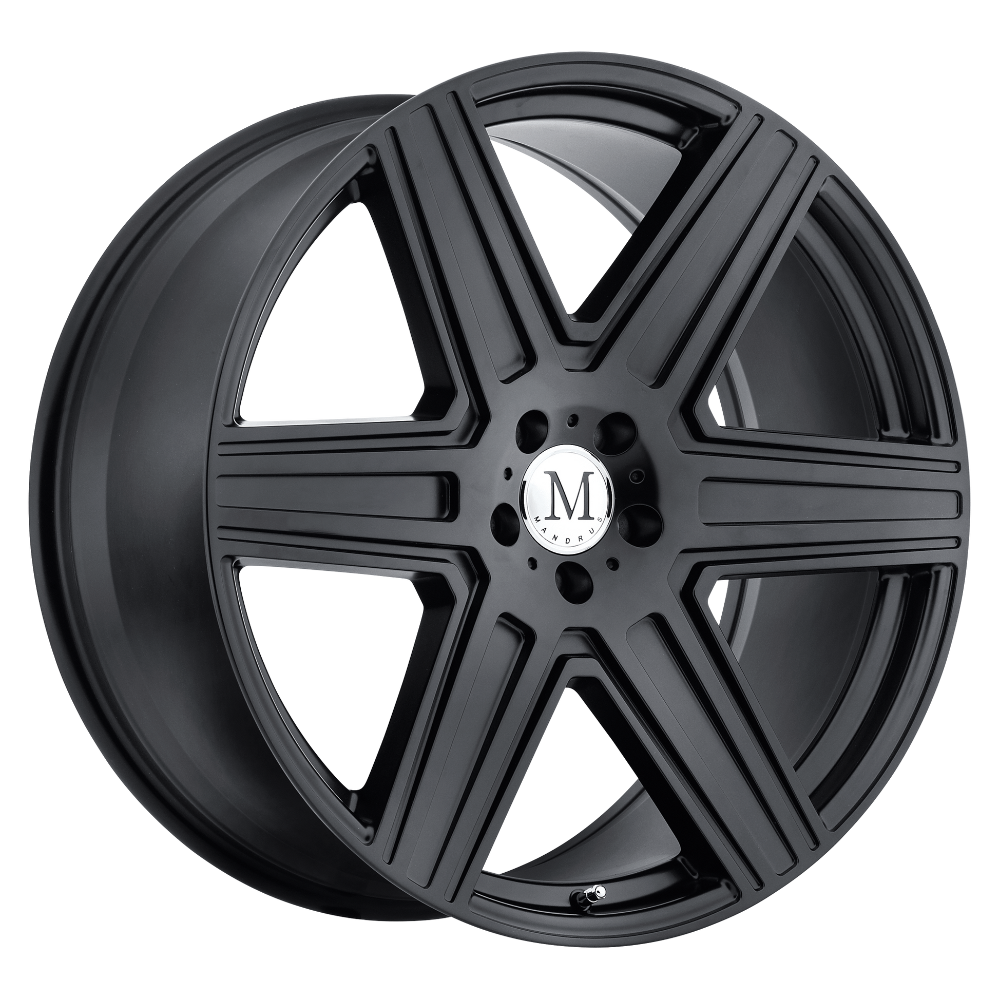 Mandrus ATLAS 20X10 25 5X112/5X112 MATTE BLACK
