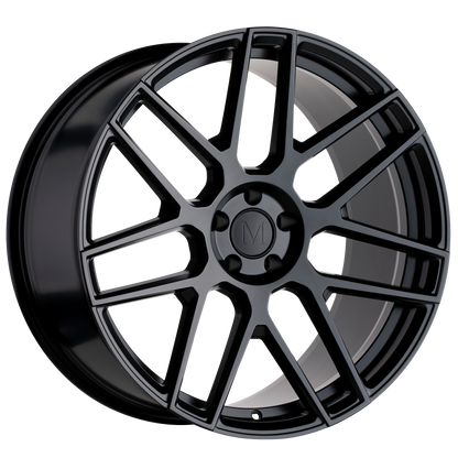 Mandrus MIGLIA 22X10.5 38 5X112/5X112 SEMI GLOSS BLACK RF