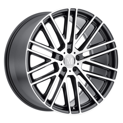 Mandrus MASCHE 20X9 45 5X112/5X112 GLOSS GUNMETAL W/ MIRROR CUT FACE
