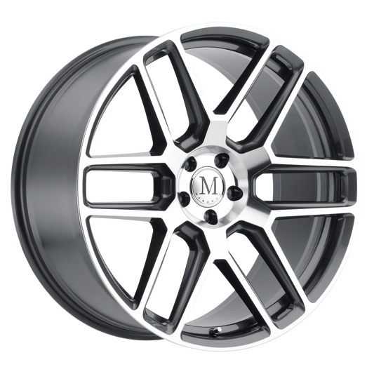 Mandrus OTTO 20X10 40 5X112/5X112 GUNMETAL W/ MIRROR CUT FACE