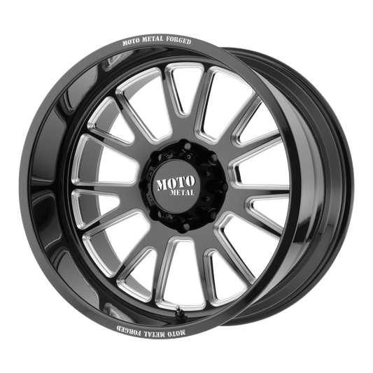 Moto Metal MO401 24X12 -44 BLANK GLOSS BLACK MILLED