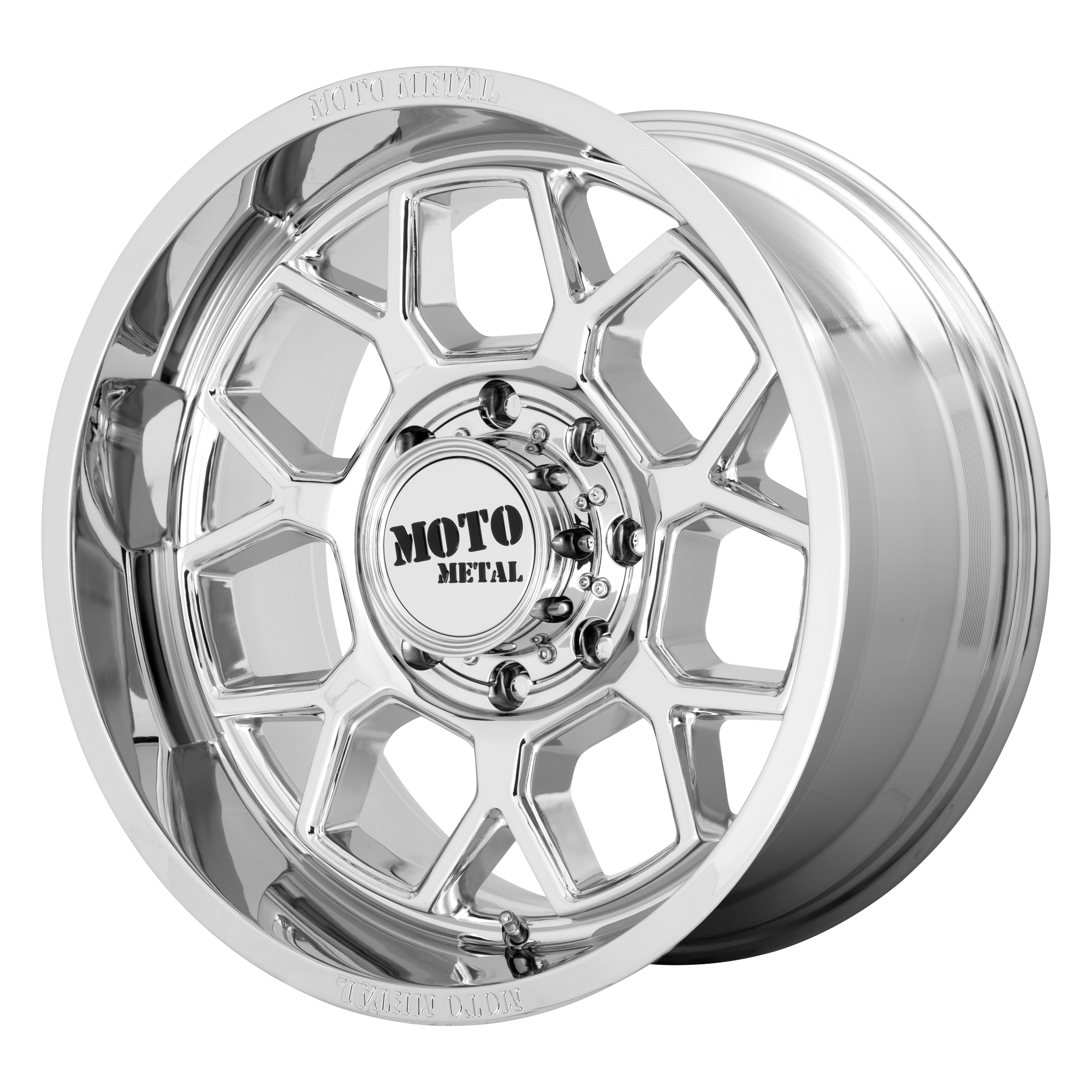 Moto Metal MO803 BANSHEE 20x10 -18 5x127/5x5.0 Chrome